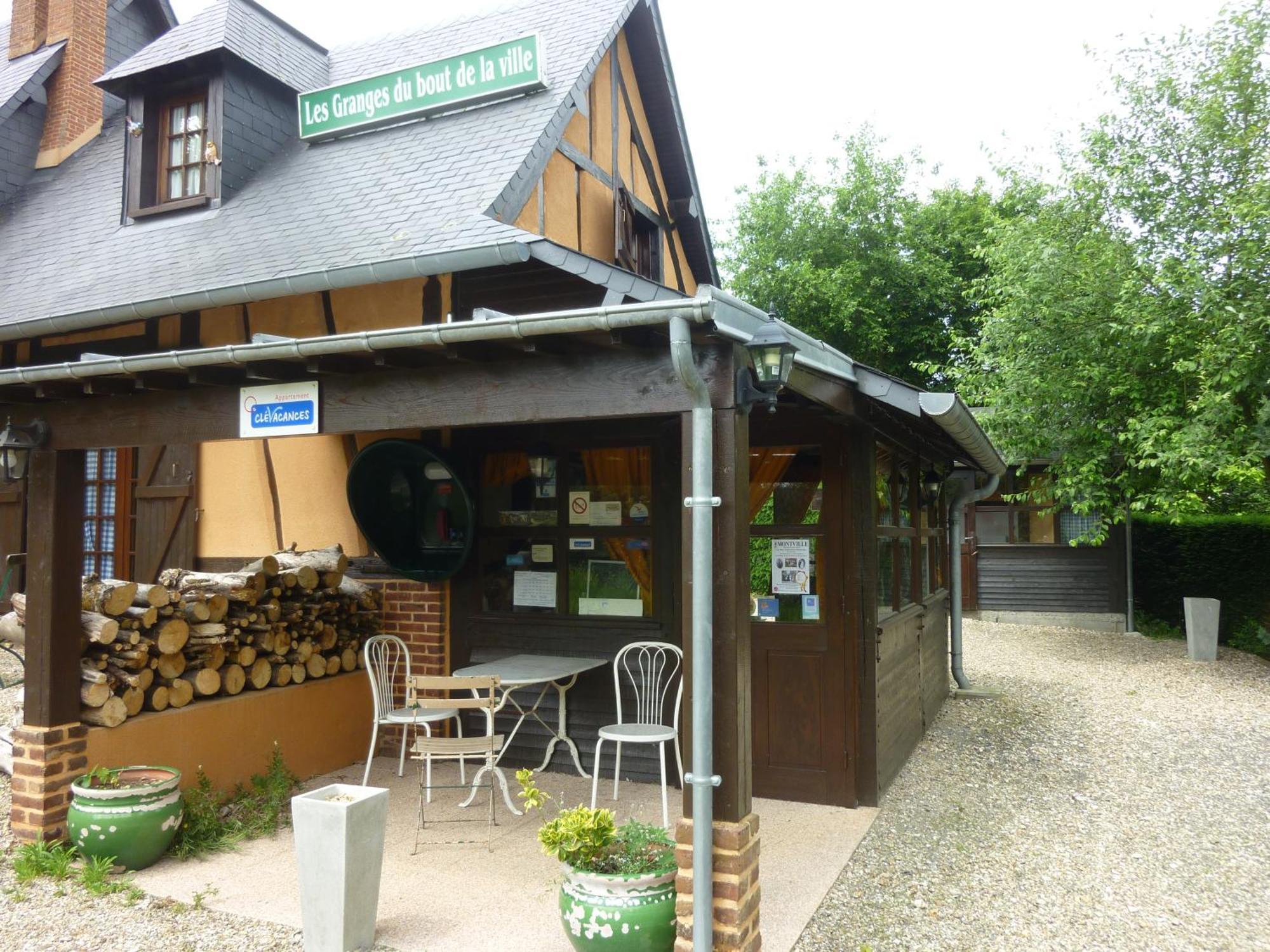 Les Granges Du Bout De La Ville Montville Buitenkant foto