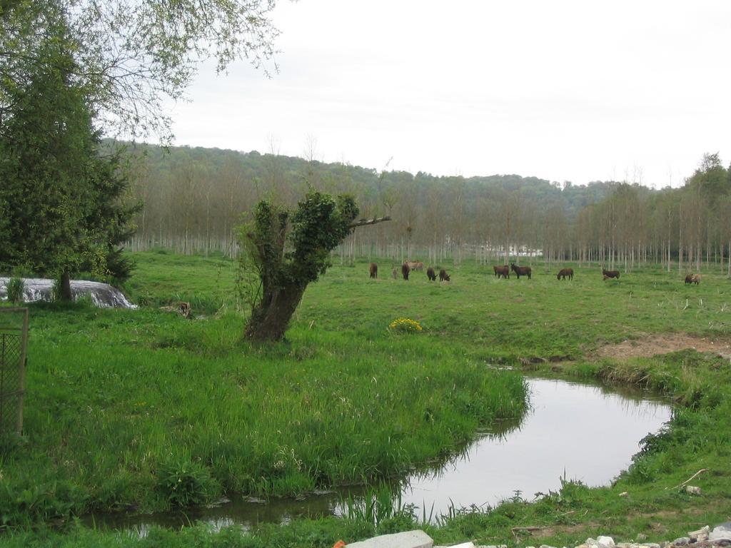 Les Granges Du Bout De La Ville Montville Buitenkant foto